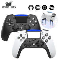 AOOKGAME  Bluetooth Wireless Game Controller For PS4 Console For PS5 Style Double Vibration Game Gamepad For PC /Android Phone