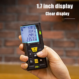 DELI 4168 Handheld Laser Rangefinder High Precision Electronic Ruler Infrared Measuring Instrument 40m