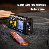 DELI 4168 Handheld Laser Rangefinder High Precision Electronic Ruler Infrared Measuring Instrument 40m