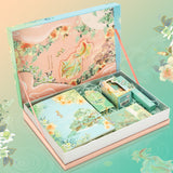 DELI Summer Palace Series Note book Tape Sticker Gift Box Stationery Set SZ021 China Ancient Style Student Gift Stationery