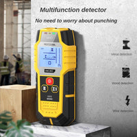 DELI Wall Scanner Digital Handheld Professional Multifunction Wall Detector Live Wires Cable PVC Water Pipe Metal Finder Scanner