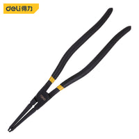 DL21221 Professional 13 inches Internal Circlip Pliers External Bend Clamp Point Shaft Snap Ring Bent Nose Repair Hand Tools