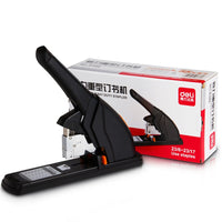 Deli 120 Pages Labor-saving Structure Heavy-Duty Stapler Suitable for 23/6~23/17 Staples Black