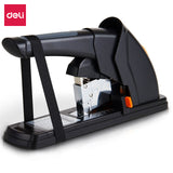 Deli 120 Pages Labor-saving Structure Heavy-Duty Stapler Suitable for 23/6~23/17 Staples Black