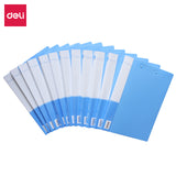 Deli 12pcs/Lot A4 Metal Long Clip Large Capacity Papers Folder File Organizador Storage Office Supplies 5309