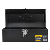 Deli 14 Inch Metal Tool Box Tool Storage Made Of Cold-Rolled Steel Compressive Seismic And Strong Metal Lock