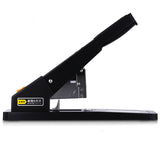 Deli 210 Pages Heavy-Duty Stapler Can Binding Leather Suitable for 23/6~23/23 Staples Office Supplies Black 0396