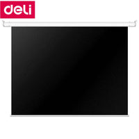 Deli 50492 100&quot;(2080x1480mm) 4:3 Electric Projection curtain Meeting room projection curtains 220-230V 50HZ