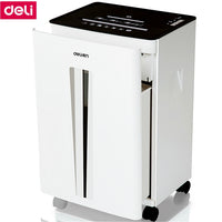 Deli 9916 Electric paper shredder 30L volume 220-230VAC/50Hz 240W 2x12mm scraps 20 minutes coutinue shred CD cards shredder