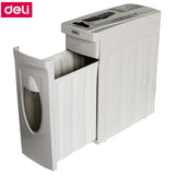 Deli 9923 Electric paper shredder 11L volume 220-230VAC/50Hz 120W 4x28mm scraps 3 minutes coutinue shred CD cards shredder