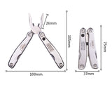 Deli Camping Hardness HRC78K Multitool Plier Cable Wire Cutter Multifunctional Multi Tools Outdoor Camping Folding Knife Pliers