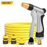 Deli Car Washing Water Gun Sets Nozzle High Pressure Cleaning Machine Portable Sprinkler Aluminum Alloy Powerful Soap