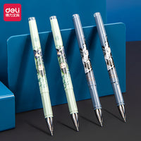 Deli Pen 48Pcs Naruto Series Rollerball Pens for School Supplies Japan