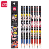 Deli Cute Pencil 96 Pcs Naruto Pencils 2B/HB Cartoon Anime Pencil School Supplies Kawaii Stationery Pens Wholesale Kids Gift