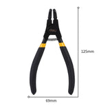 Deli)DL20924 external bending circlip pliers 9 (1) 125 DL20924