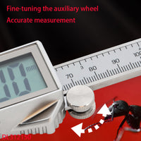 Deli DL312150 Full Screen Digital Caliper 2.0 Inch LCD Screen Stainless Steel Material Metric And Imperial Measurement