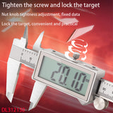 Deli DL312150 Full Screen Digital Caliper 2.0 Inch LCD Screen Stainless Steel Material Metric And Imperial Measurement