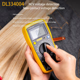 Deli DL334004 Handheld Multimeter Digital Multimeter Manual Range Overload Protection Maximum Display 3999 Lntelligent Anti-Burn