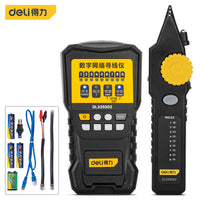 Deli DL335002 Digital Network Line Finder  Open Circuit Short Circuit Test Looking For Wire Instrument Electrician Tools