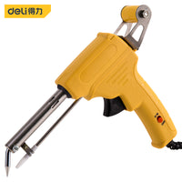 Deli DL394045 60W External Heat Solder Gun Copper Soldering Iron Tip  Electrical Repair Tools Electrician Power Tools