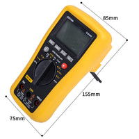 Deli DL8460 3-3/4 Digit Digital Multimeter Electrician Tools Multi-Function Detection DC 1000V, AC 750 Non-Slip Handle