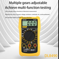 Deli DL8490 Digital Multimeter Electrician Tools Electrical Repair Equipment Debugging Equipment Repair Test Tools