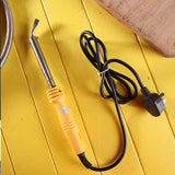 Deli DL88075 75W External Heating Electric Soldering Iron Stainless Steel Material DIY Tools Electrician Tools Electrical Tools