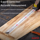 Deli DL9075P NylonCoatedSteel Tape Measure Specification 7.5mx25mm Carbon Steel TapeManganeseSteel Spring Design Measuring Tools