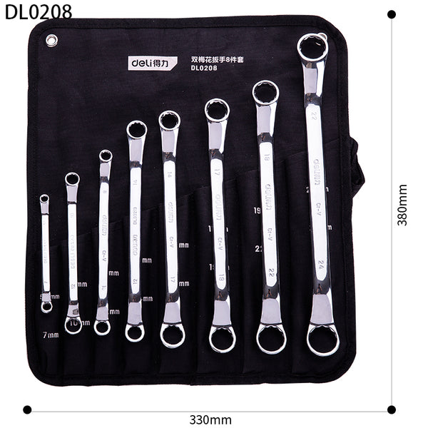 Deli Double Plum Wrenches Double Plum Spanner Has Many Uses Industrial Grade Hand Tools Industrial Electromechanical Maintenance