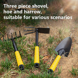 Deli Gardening Tools Set Shovel Spade Hoe Rake Planting Gardener Bonsai Rakes Farming Miniascape Flowers Potted Plant