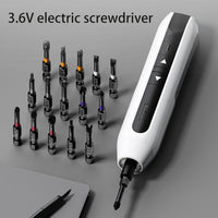 Deli H911A/H911B 3.6V Electric Screw Driver Lithium Battery Charging LED Lighting Electrical Tools Hand Tools Electrician Tools