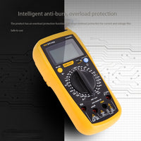 Deli Handheld Multimeter Digital Multimeter Manual Range Overload Protection Maximum Display 3999 Lntelligent Anti-Burn DL334004