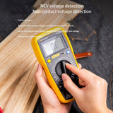 Deli Handheld Multimeter Digital Multimeter Manual Range Overload Protection Maximum Display 3999 Lntelligent Anti-Burn DL334004