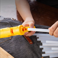 Deli Hot Melt Glue Stick 21 PCS/Set 11x140mm EVA Material DIY Tools Hot Melt Glue Gun Accessories Repair Tool Accessories