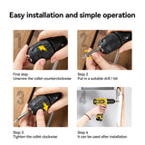 Deli Lithium Electric Impact Drill 12V Power Tool 25N.m 1.5Ah Household Handheld Yellow Impact Drill Single Electric Plastic Box