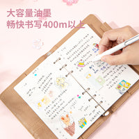 Deli Pen 36pcs Cute Pens for School Business Supplies Needle Point Pens Kawaii Writing Stationery Supplies Office Accessories