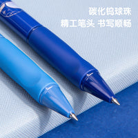 Deli Pen 48pcs Blue Aerospace Gel Pens for School Stationery Supplies Cool Bullet Pens Office Accessories Wholesale School Items