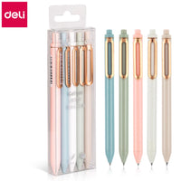 Deli Pen 50pcs Luxury Macaroon Pens for School Office Supplies Office Accessories Business Stationery Pens Set Stationery Items