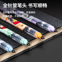 Deli Pens 36pcs Anime Naruto Pens for School Kawaii Japanese Stationery Rollerball Pen Cool Gift Kids Prizes Cute Art Supplies