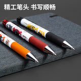 Deli Pens 36pcs Cute Naruto Pens for School Supplies Japanese Stationery Prize Kawaii Anime Bullet Pen 0.5 Office Accessories