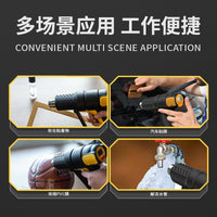 Deli5320 Hot Air Gun Stepless Thermostat Control Soften Adhesives Shrink PVC Film Car Film Thaw Water Pipe Power Tools