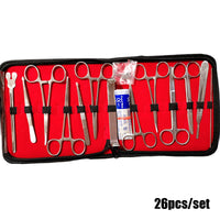 Dissecting Instrument 26pcs/set Biological Dissection Tool Set  Medical Teaching Needle Scissors tool Experimental Equipment