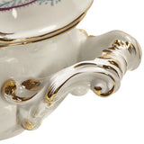 Europeu-estilo branco anjo caixa de cobertura bandeja cerâmica cobre armazenamento jar decoração para casa 80-241