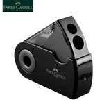 FABER-CASTELL Single/Double hole pencil sharpener Mini multifunctional Knife Cutting Kid Student School Stationery Art Supplies