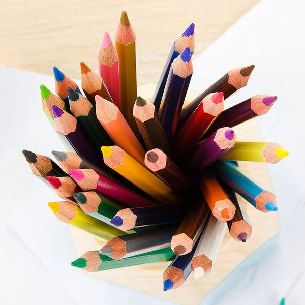 48Color Oil Pencil for Drawing Pencils Lapis De Cor School Kids Colouring  Book Pencil Art Supplies Colored Pencils Set