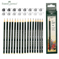 Faber-Castell 9000 Standard Pencil Drawing Animals set 16/12pc Graphite Sketch Pencils Wooden Black Crayon hexagonal Bleistiftes