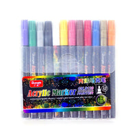 Acrylic Paint Pens,18 Colors Acrylic Paint Markers Marker Pens