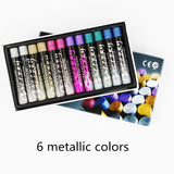 Gallery Professional Soft Oil Pastel Graffiti Painting Drawing Pen for Oil Pastel Painting Stationery Art Supplies