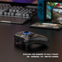 AOOKGAME 2.4GHz Wireless Mobile Controller Bluetooth Gamepad