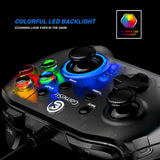 AOOKGAME USB Wired Game Controller for Windows 7/8/10 PC Gamepad with Vibration and Turbo Joystick for Steam Games